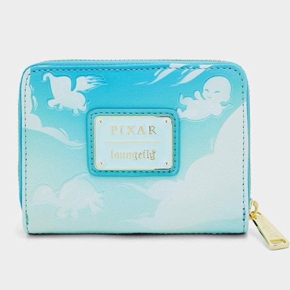 Loungefly Disney Pixar Up Carl & Ellie Daydream Small Zip Wallet - Picture 2 of 3
